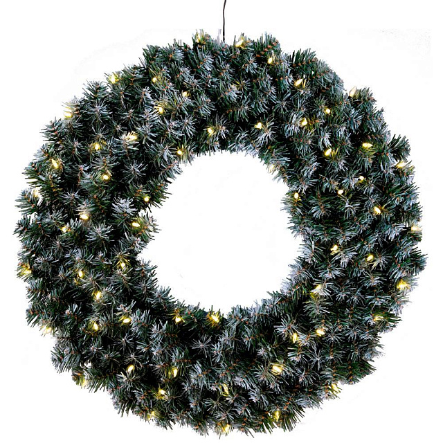 410927 Светодиодный рождественский венок ALASKA в Москве 410927 Светодиодный рождественский венок ALASKA