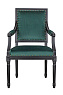 Мягкий стул с подлокотниками Runako Green