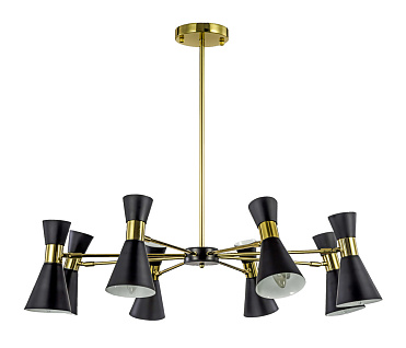 Люстра Elisium 8 Black