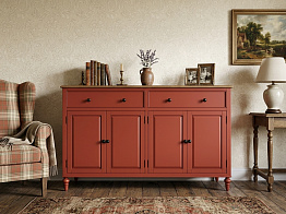 Большой комод "Одри (Odri)" 4 дверки арт od2145/3031