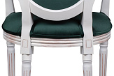 Мягкий стул с подлокотниками Volker Arm Green №4