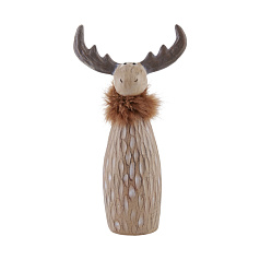 429592 Статуэтка Олень RANTAU, H-265, коричневый