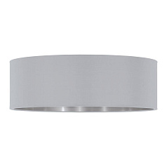 Абажур ?900 серый/серебряный