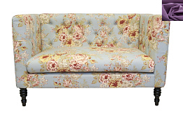 Диван Rose в современном стиле фиолетовый