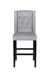 Дизайнерский барный стул Skipton Grey Velvet в Москве
