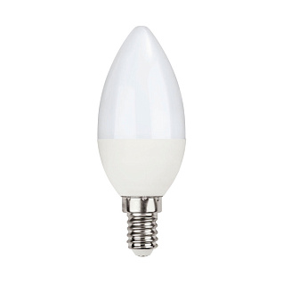 Светодиод. лампа Relax&Work " Свеча" , 3W, 250lm, 2700K  5W, 470lm, 4000K (E14)
