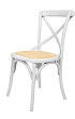 Стул ретро Cross Back White №3