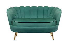 Дизайнерский двухместный диван Pearl Double Green V2