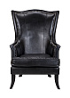 Кожаное кресло Chester Black Leather №0