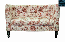 Диван прованс Rose Flower синий в Москве