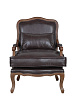 Мягкое полукресло с подлокотниками Nitro Brown №0