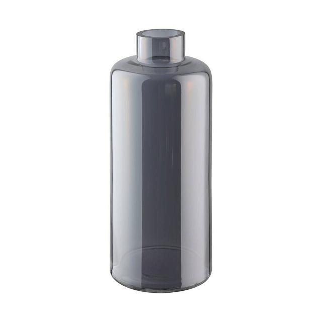 421383 Ваза декоративная NABAS, H400, ?150, стекло, черный зеркальный в Москве 421383 Ваза декоративная NABAS, H400, ?150, стекло, черный зеркальный