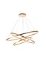 Люстра Orblaze 3 rings 600 gold