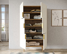Большой комод с шестью дверками "Line" LN04/GR1/beige №1