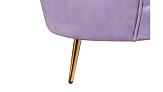 Комплект кресел и дивана ракушка Pearl Triple Purple №5