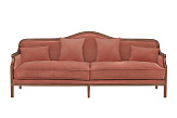Диван с высокой спинкой для гостиниц Madesta Red V2 №0