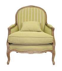 Мягкое полукресло с подлокотниками Aldo Green