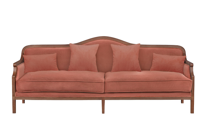 Диван с высокой спинкой Madesta Red V2