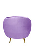 Мягкое кресло для гостиниц Small Benee Purple №3