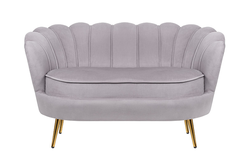 Диван ракушка Pearl Double Grey