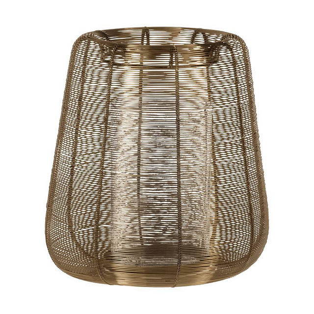 427162 Подсвечник HAGONY, B290, ?280, сталь, стекло, золотистый в Москве 427162 Подсвечник HAGONY, B290, ?280, сталь, стекло, золотистый