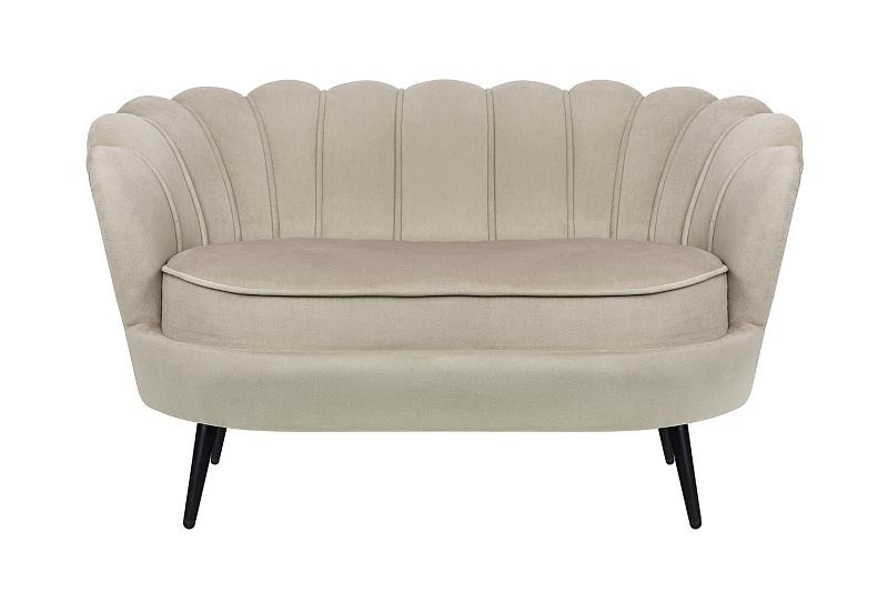 Дизайнерский диван Pearl Double Taupe на черных ножках в Москве Дизайнерский диван Pearl Double Taupe на черных ножках