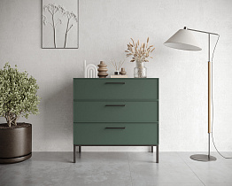 Комод с тремя ящиками "Nicole" NLN12G
