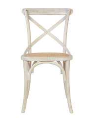 Стул ретро Cross Back White Brush в Москве