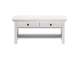 Стол журнальный Reina с выдвижными ящиками Белый