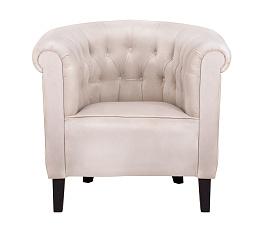 Низкое кресло Swaun Beige Velvet в Москве