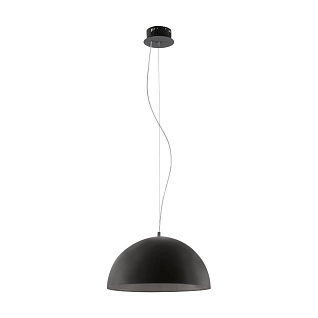 Светодиодный подвес GAETANO, 18W(LED), сталь, черный, пластик, белый