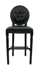 Дизайнерский барный стул Filon Button Black