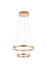 Люстра Orblaze 2 rings 400 gold