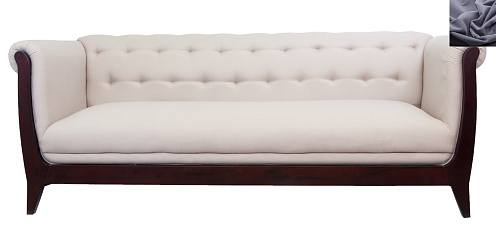 Классический диван Delvin темно серый