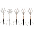 Уличная гирлянда WANDY, 5X 3X0,06W(LED), 4,5V, 25х140см, пластик, 3xАА (не в комплекте) 857-26 №0