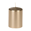 422553 Свеча парафиновая GLENBARR, H100 парафин, золотой, металл,ик №0