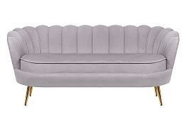 Дизайнерский диван для гостиниц Pearl Triple Grey