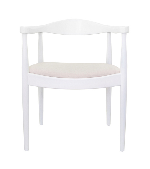 Венский стул с подлокотниками Carlo White