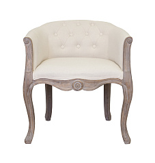 Низкое кресло ретро Kandy Beige