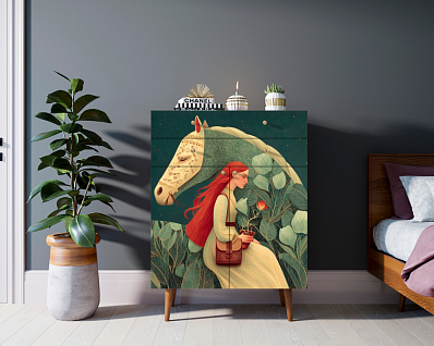 Комод "Berber" большой арт BB12/Art14