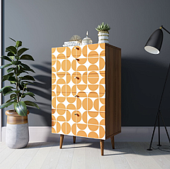 Комод высокий "Berber" принт 14 арт BB10/Print_14