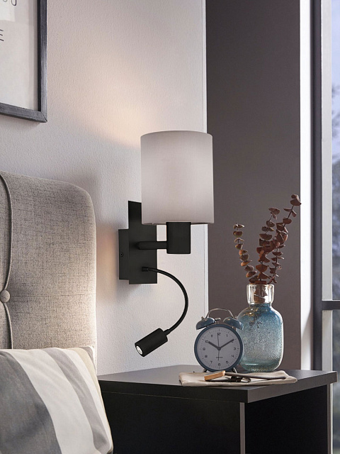 900701 Бра (настенный светильник) c лампой для чтения PASTERI в Москве 900701 Бра (настенный светильник) c лампой для чтения PASTERI