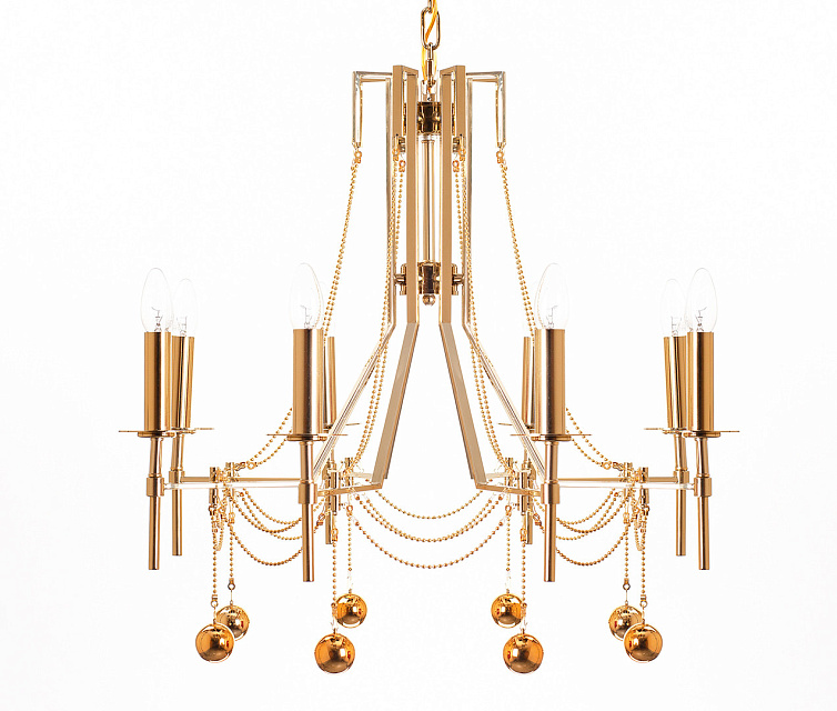 Люстра Rocco Gold 8 в Москве Люстра Rocco Gold 8