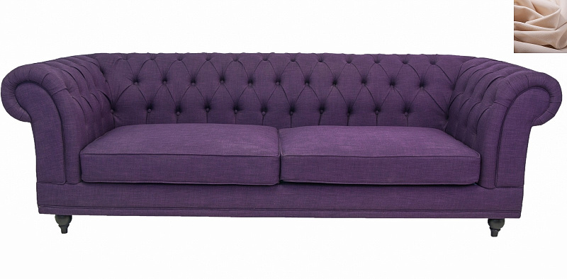 Диван мягкий арт-деко Neylan Purple бежевый в Москве Диван мягкий арт-деко Neylan Purple бежевый