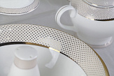 Посуда из костяного фарфора Bianko 26 Pcs Dinner Set №2