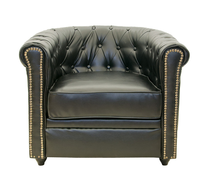 Кожаное кресло Karo Black в Москве Кожаное кресло Karo Black