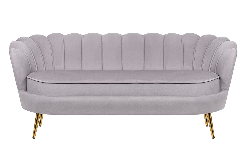 Дизайнерский диван для гостиниц Pearl Triple Grey