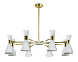 Люстра Elisium 8 White
