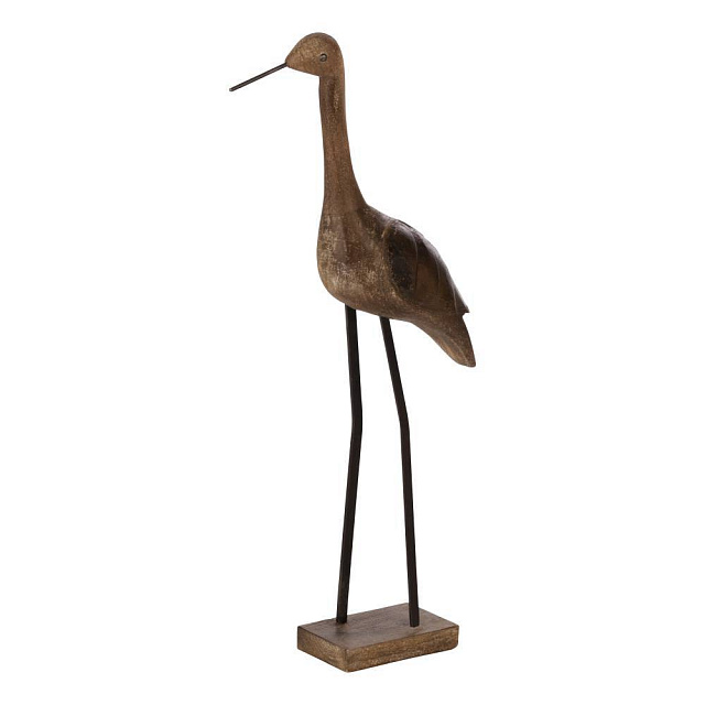 427387 Фигурка Птица MANIROKA L250, B100, H700 алюминий, дерево медный в Москве 427387 Фигурка Птица MANIROKA L250, B100, H700 алюминий, дерево медный