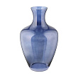 421377 Ваза декоративная LONGKALI, H650, ?400, стекло, синий №0